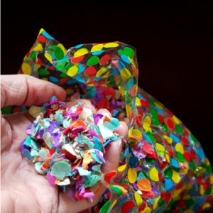 Bolsa de confeti biodegradable